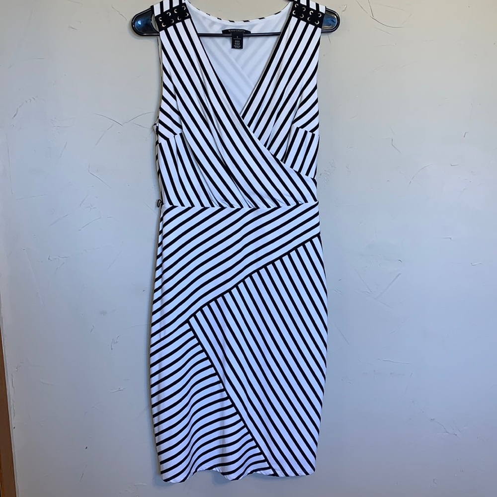 WHBM Striped Dress Size 8